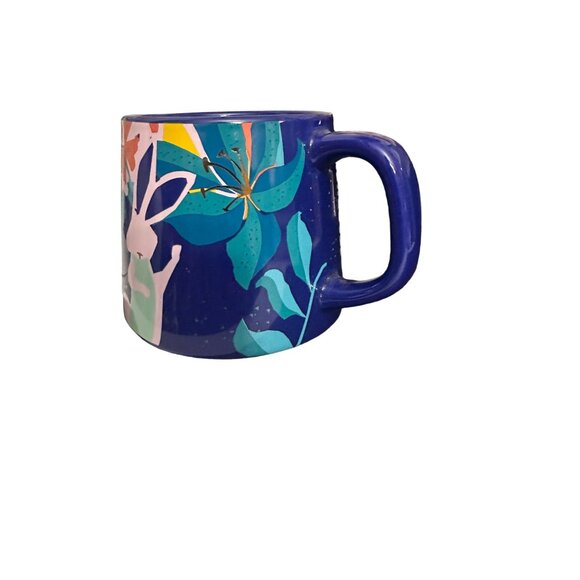 Starbucks Floral Rabbit Ceramic Mug 14 Oz Limited Edition 2020 - Picture 6 of 7